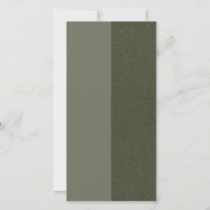 Moderne Green Flat Card mit Textur (nach Maß) Ankündigung