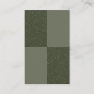 Moderne Green Grid Business Card - individuell anp Visitenkarte
