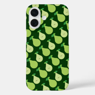 Moderne Green Pear iPhone Case