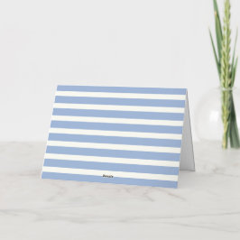 Moderne Grenz Elegance Hochzeit Danke Notizen