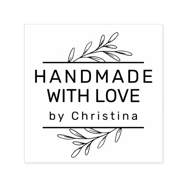 Moderne Grünanlagen kreieren Ihre eigene Handarbei Permastempel (Design)