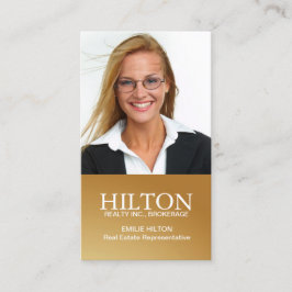 Moderne Grundstücksmakler-Visitenkarte Visitenkarte