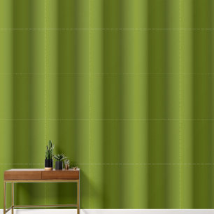 Moderne grüne 3D-Effekt-Streifen Tapete