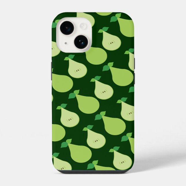 Moderne grüne Birne SG7 Case iPhone Hülle (Rückseite)