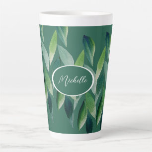 Moderne Grüne Bohemian-Natur Milchtasse