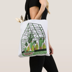 Moderne Grüne Botanische Gewächshaus