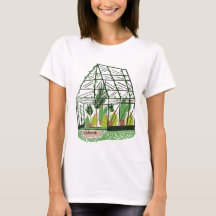 Moderne grüne botanische grüne Hausrosa