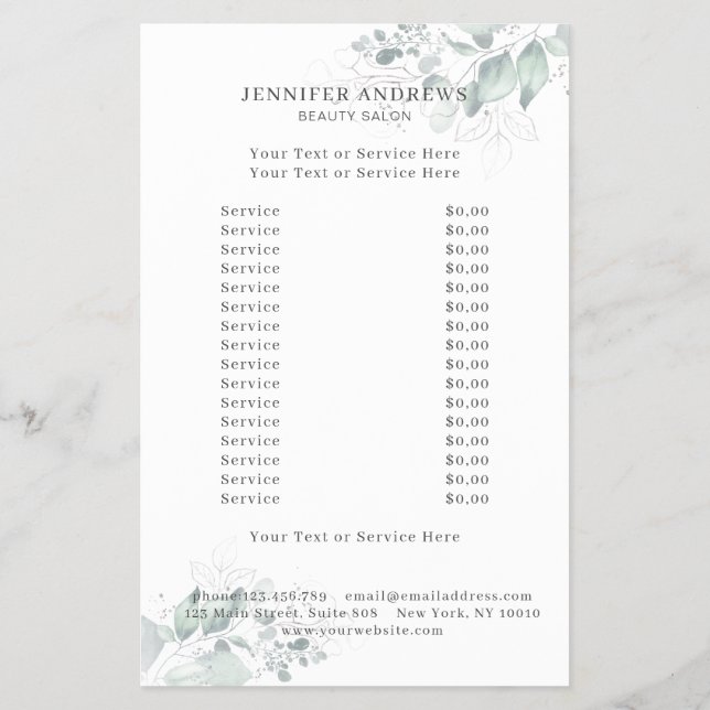 Moderne, Grüne Flyer (Hinten)