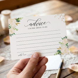 Moderne grüne goldene Blütenwörter der Ratenkarte Postkarte