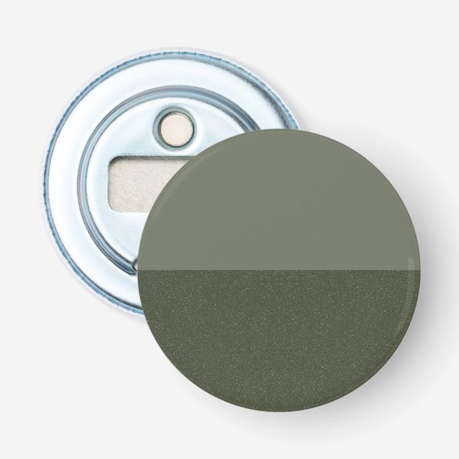 Moderne grüne Split Taste Flaschenöffner (Vorderseite)