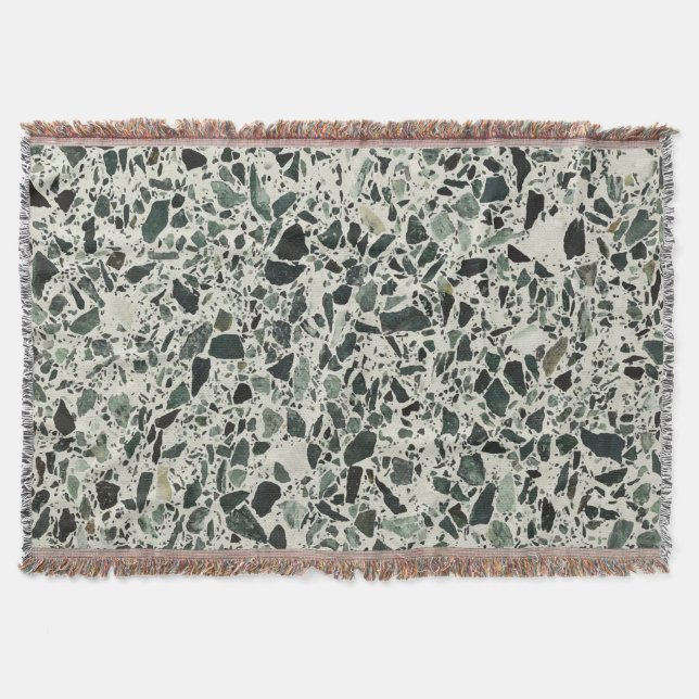 Moderne grüne Terrazzo Decke (Vorderseite)