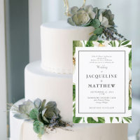 Moderne Grünfoliage-Eltern Hochzeiten