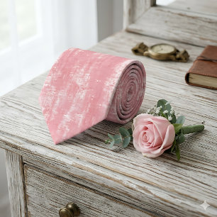 Moderne Grunge-Textur Pink Krawatte