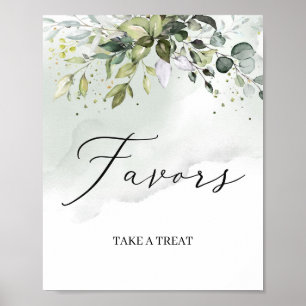 Moderne Grünpflanzen-Blatt-Boho-Geschenke-Schilder Poster