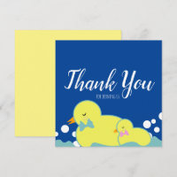Moderne Gummiherden Gelbe Babydusche Danke