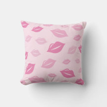 Moderne, gürtelrosa Lippen Musterdarstellung