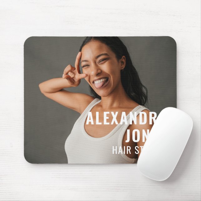 Moderne Hair Stylist Mousepad (Mit Mouse)