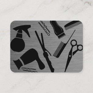 Moderne Hair Stylist Visitenkarte