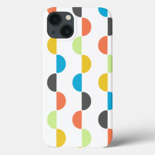 Moderne Halbkreise des mittleren Jahrhunderts Case-Mate iPhone Hülle