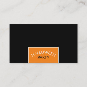 Moderne Halloween-Party Ticket Einladung