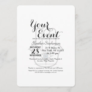 Moderne Hamsa Hand Fatima Einladung