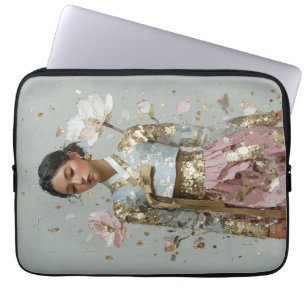 Moderne Hanbok-Kunst drucken Laptopschutzhülle