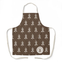 Moderne Hand Gezeichnet Wheat Pattern Bäckerei