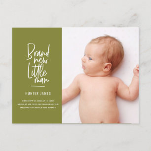 Moderne Hand gezeichnete Feiertagspostkarte