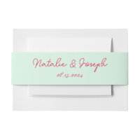 Moderne handgeschriebene Retro Whimsical Fun Weddi