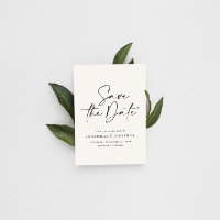 Moderne handgeschriebene Typografie Hochzeit Schwa