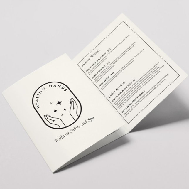 Moderne Handmassage, Wellness Broschüre (Von Creator hochgeladen)