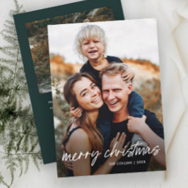 Moderne Handschrift 2 Foto Weihnachten