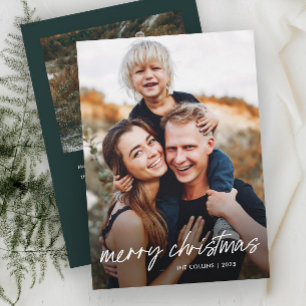 Moderne Handschrift 2 Foto Weihnachten