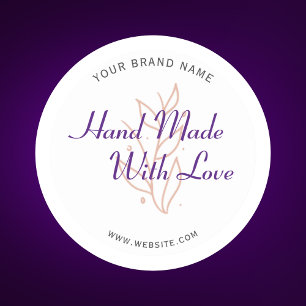 Moderne Handschrift Typografie Sticker