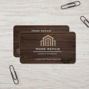 Moderne Handwerker-Heimwerkerwerkzeuge Visitenkarte