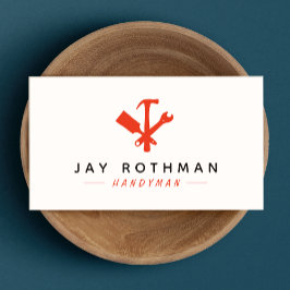 Moderne Handyman Tools Zuhause Improvement Visitenkarte