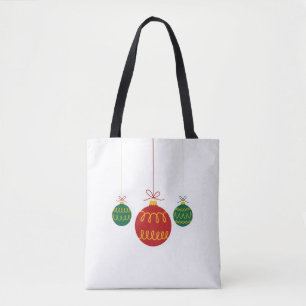 Moderne hängende Weihnachtsbaum-Ornament-Tasche
