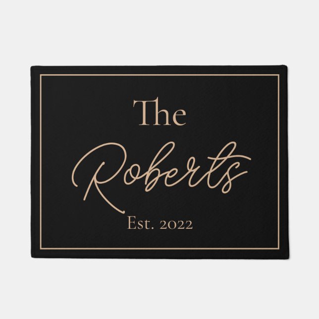 Moderne Haushaltserwärmung | Neue Zuhause | Begrüß Fußmatte (Vorderseite)