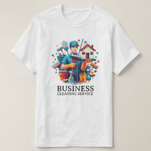 Moderne Hausreinigung Haushälterin Service Hausrei T-Shirt