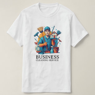 Moderne Hausreinigung Haushälterin Service Hausrei T-Shirt