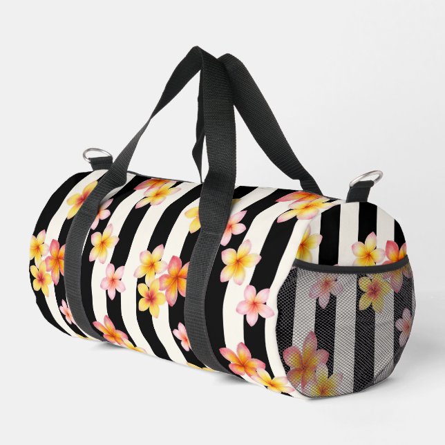 Moderne hawaiianische Drucke Duffle Bag (Rechte Ecke)