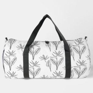 Moderne hawaiianische Druckvogel mit Paradiesmuste Duffle Bag