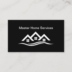 Moderne Heimservices Visitenkarte