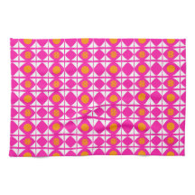 Moderne heiße rosa und orange Sonne mit weißen Seg