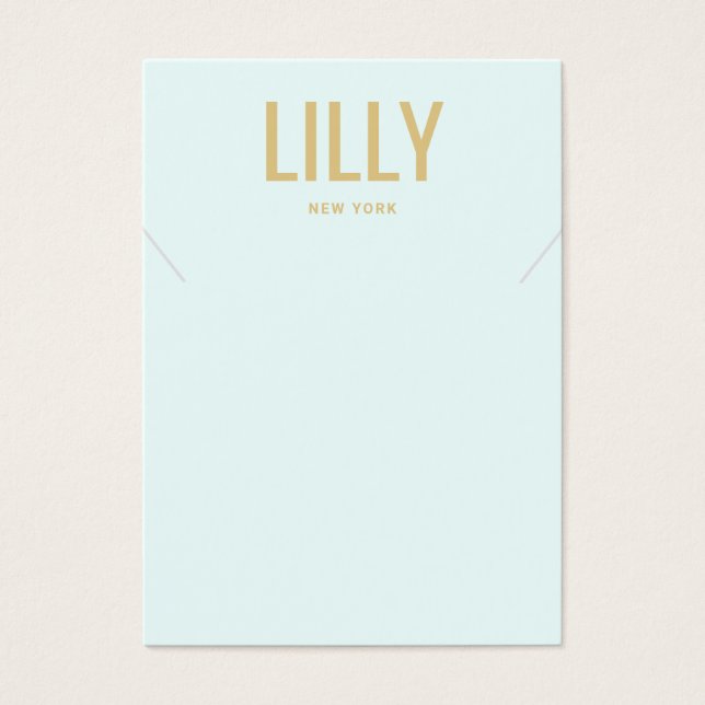 Moderne hellblaue Netzwerkkarte (Vorderseite)