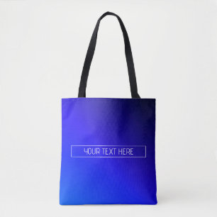 Moderne helle blaue und violette Gradient-Ombre