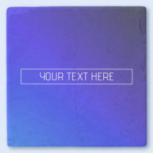 Moderne helle blaue und violette Gradient-Ombre