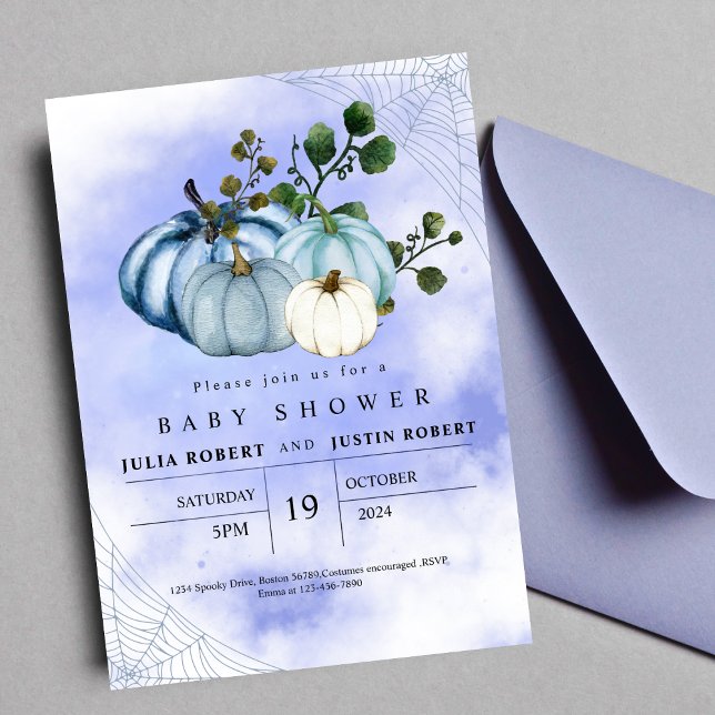 Moderne Herbstdusche Einladung (Von Creator hochgeladen)