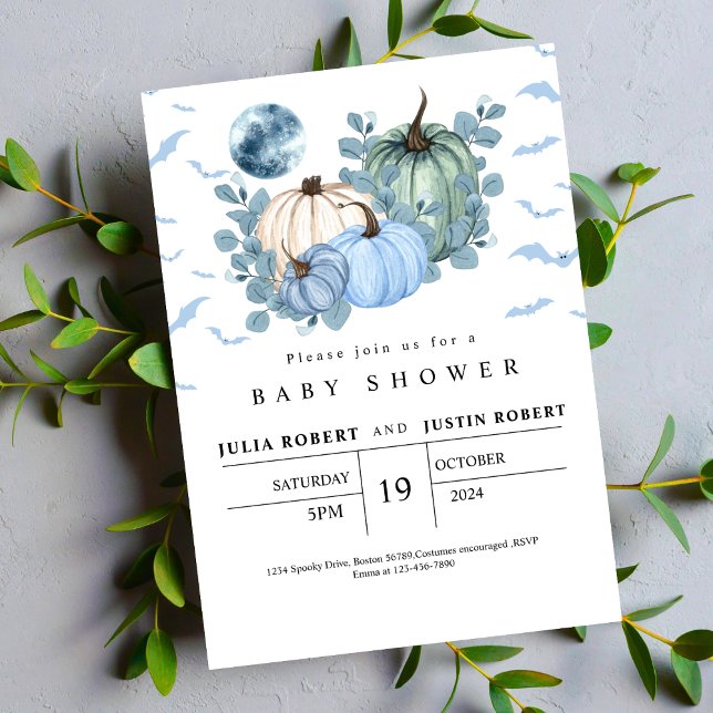 Moderne Herbstdusche Einladung (Von Creator hochgeladen)