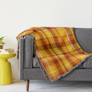 Moderne Herbstfarben im Blockstyle Decke